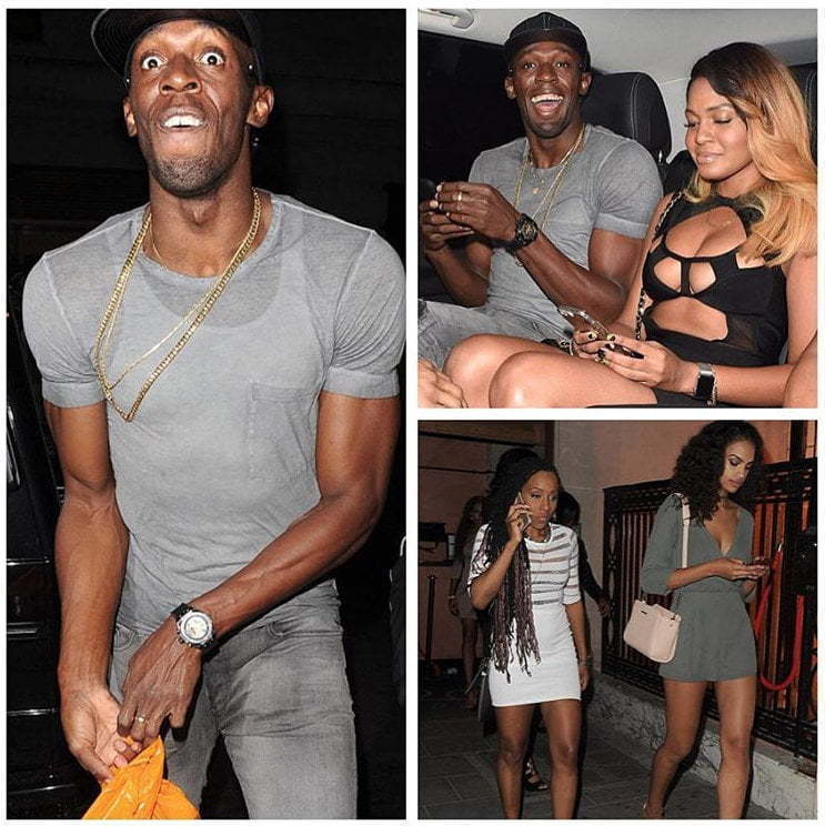 Usain Bolt Partying