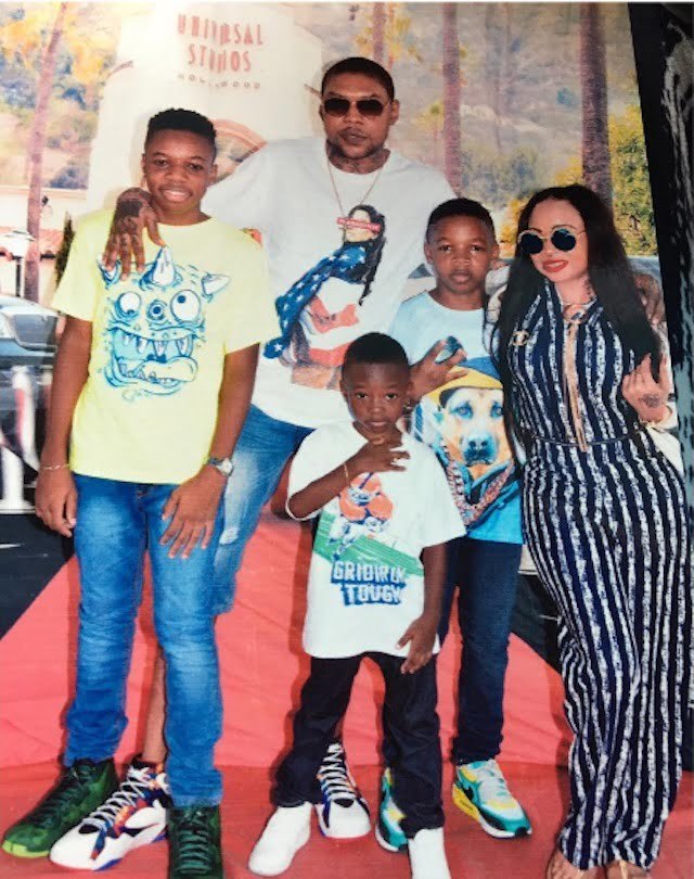 Vybz Kartel family visit 2016