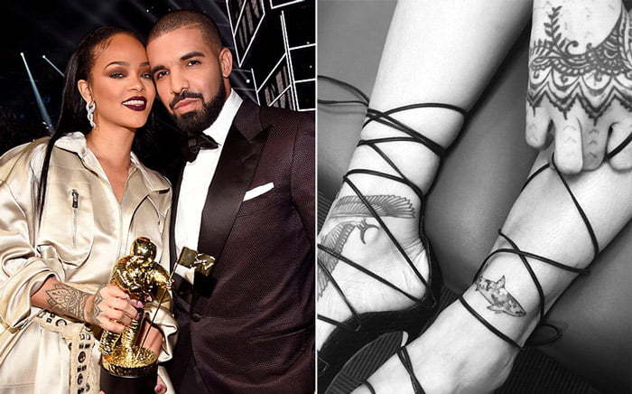 Here's a full view of Rihanna's new tattoo, a cross added to her huge hand  tattoo... | Rihanna tattoo, Rihanna news, Rihanna hand tattoo
