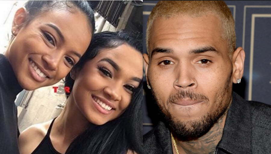 Chris Brown Cydney And Karrueche 