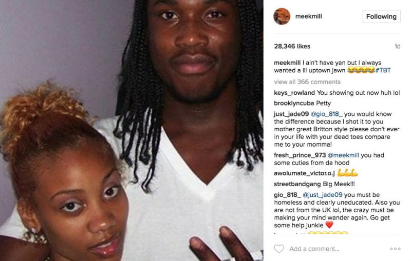 Meek Mill Shout Out His Day Ones Still Taking Shots At Nicki Minaj ...