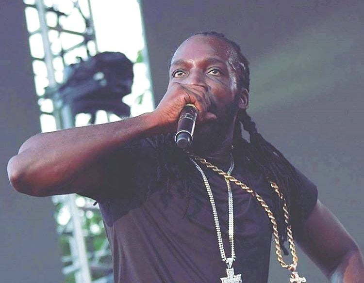 Mavado live performance