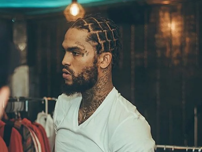 Dave East 😍 #daveeast #rapper #tattoos #braids PINTEREST:DEE✨✨ | Dave east  tattoos, Black men street fashion, Rihanna style