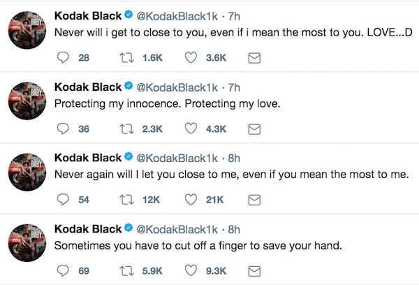 Kodak Black Quotes 2018