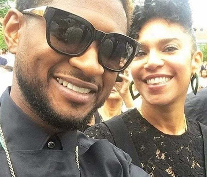 Usher And Grace Miguel
