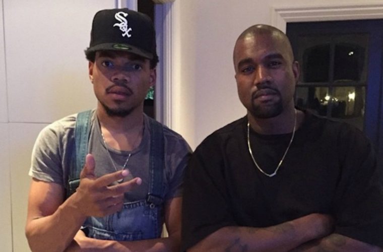 Chance The Rapper and Kanye West