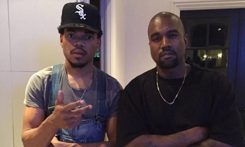 Chance The Rapper and Kanye West