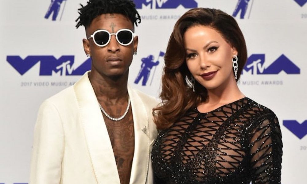 21 Savage and Amber Rose