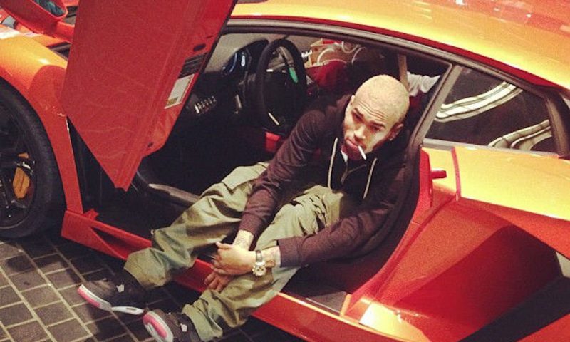 Chris Brown car collection