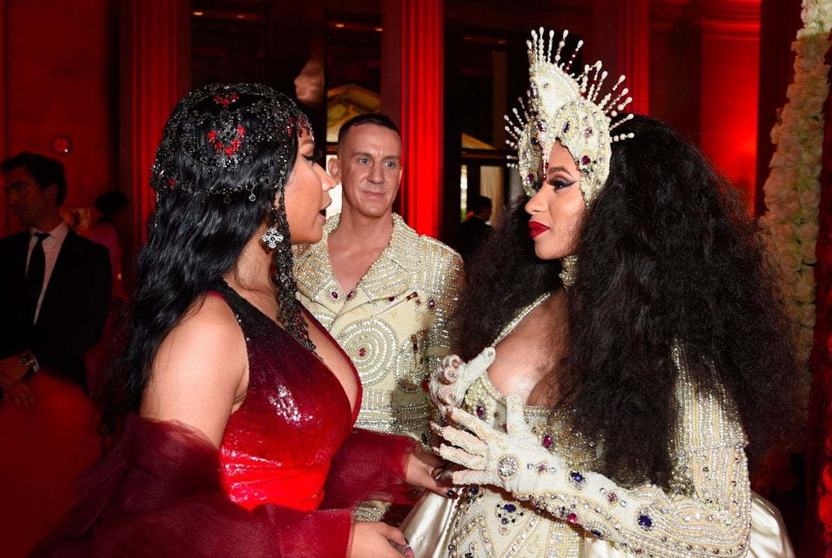 Nicki Minaj met Cardi B