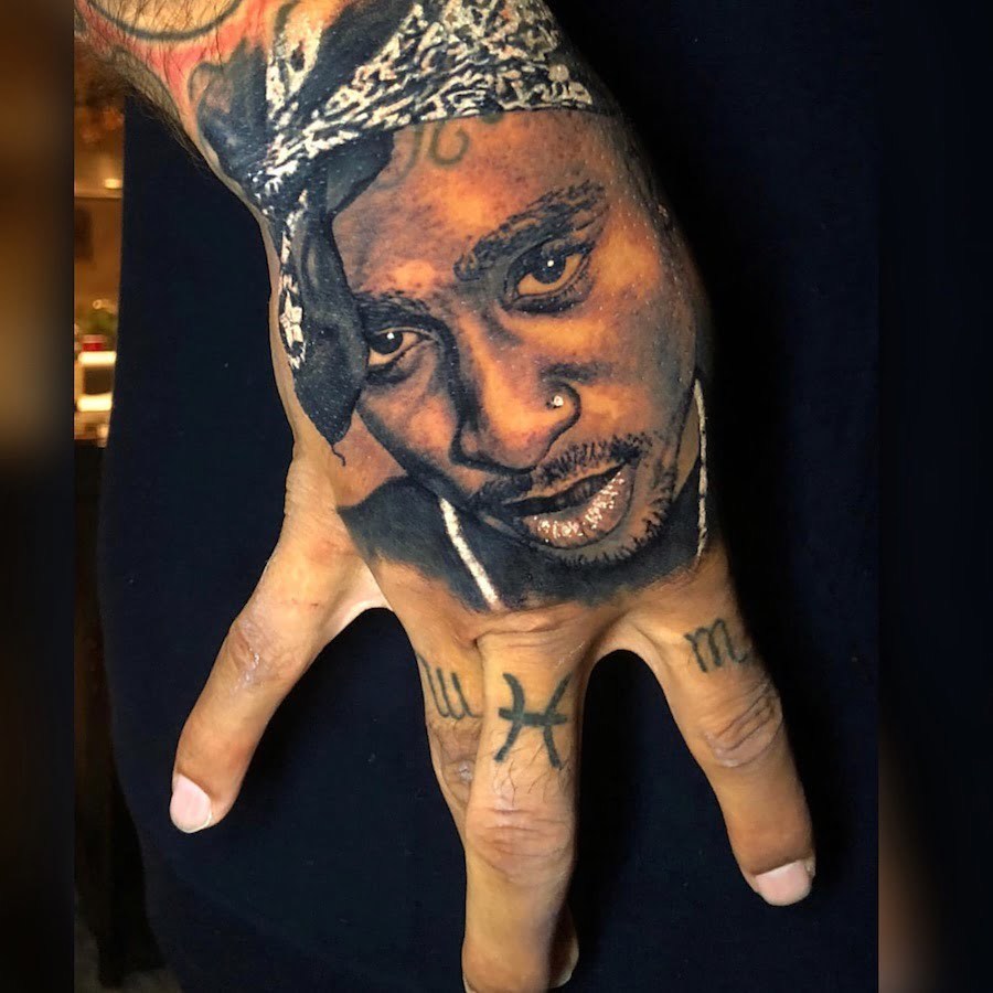 Matt Barnes Gets A Tupac Shakur Portrait Tattoo - Urban Islandz