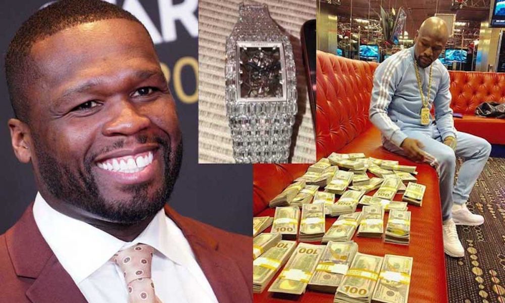 50 Cent Floyd Mayweather beef