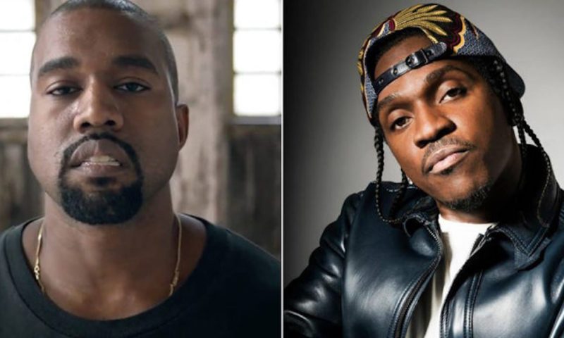 Kanye West and Pusha T