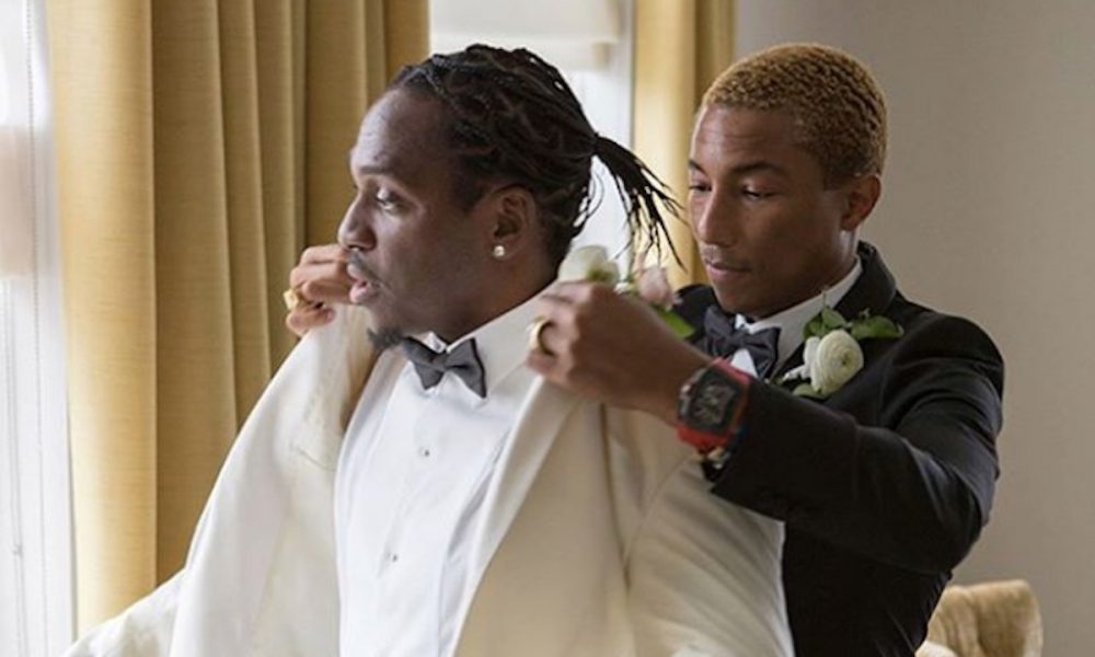 Pusha T wedding Pharrell Williams