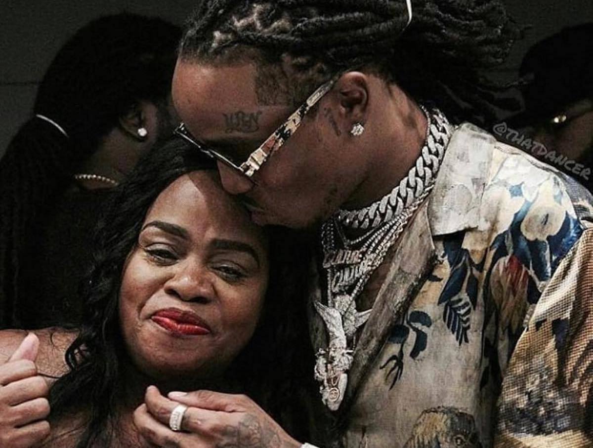 Quavo and his mother