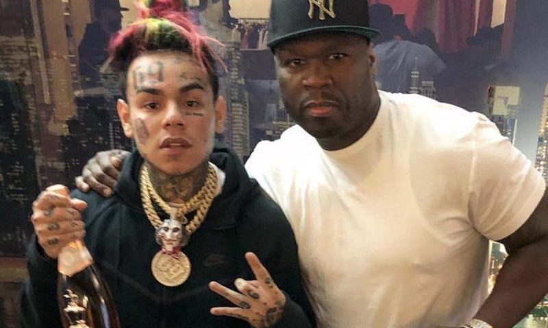 Tekashi 6ix9ine and 50 Cent