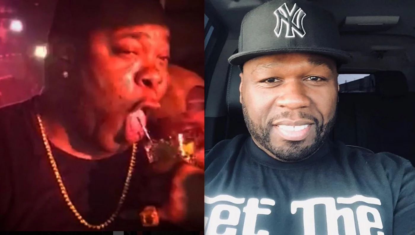50 Cent Trolling Busta Rhymes For Drinking Henny With A Straw