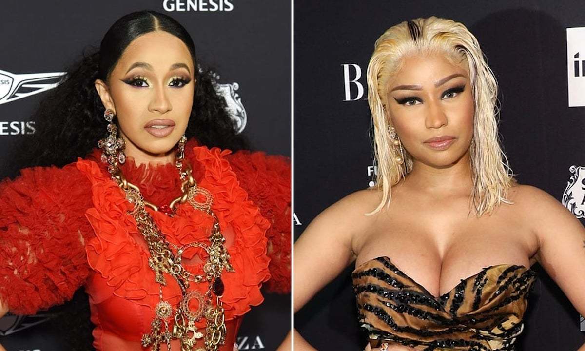 Cardi B and Nicki Minaj beef