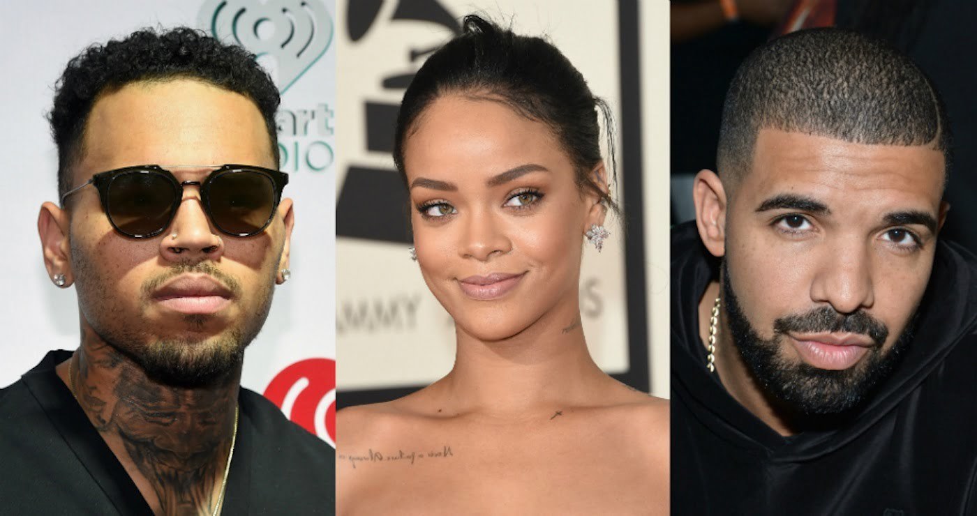 Rihanna Exes Chris Brown & Drake Started Following Each Other On ...