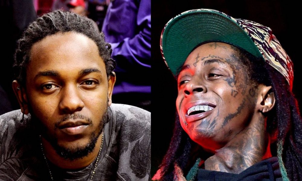 Kendrick Lamar and Lil Wayne