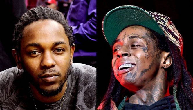 Kendrick Lamar and Lil Wayne