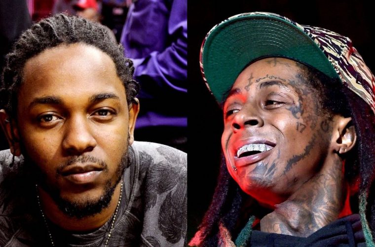 Kendrick Lamar and Lil Wayne
