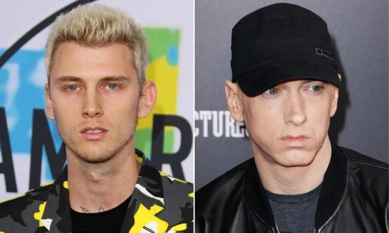 Machine Gun Kelly and Eminem beef