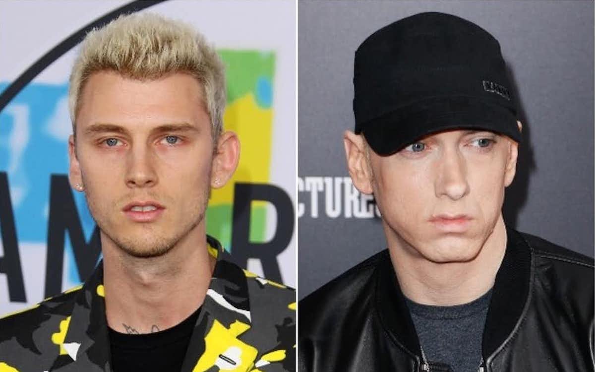 Machine Gun Kelly and Eminem beef