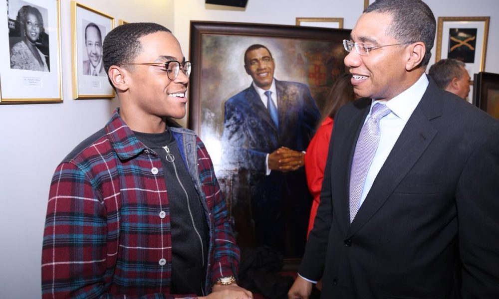 Michael Rainey Jr and Andrew Holness