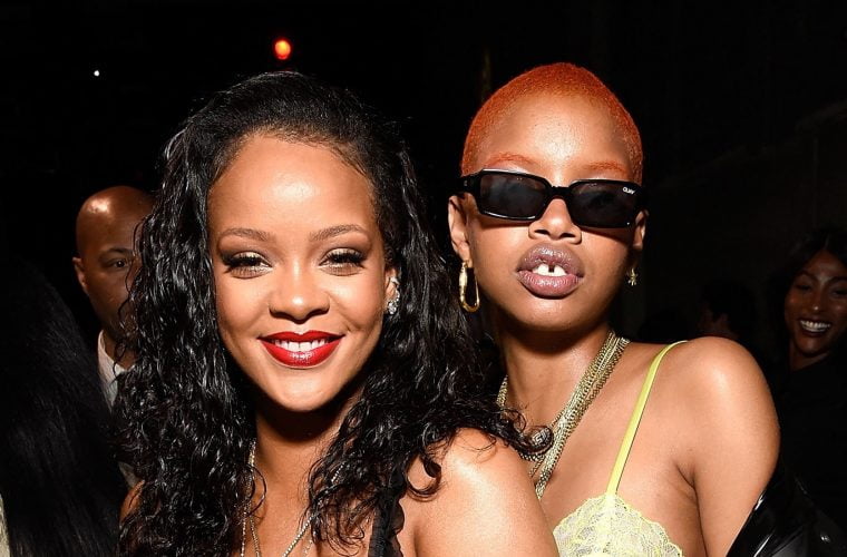 Rihanna and Slick Woods