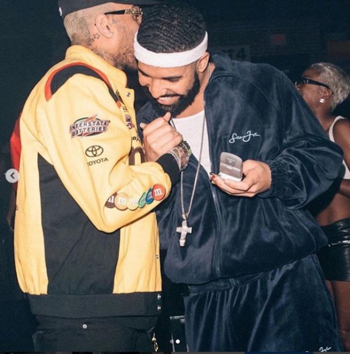 Rihanna's Ex-BF Chris Brown Previews Fire Drake Collaboration - Urban ...