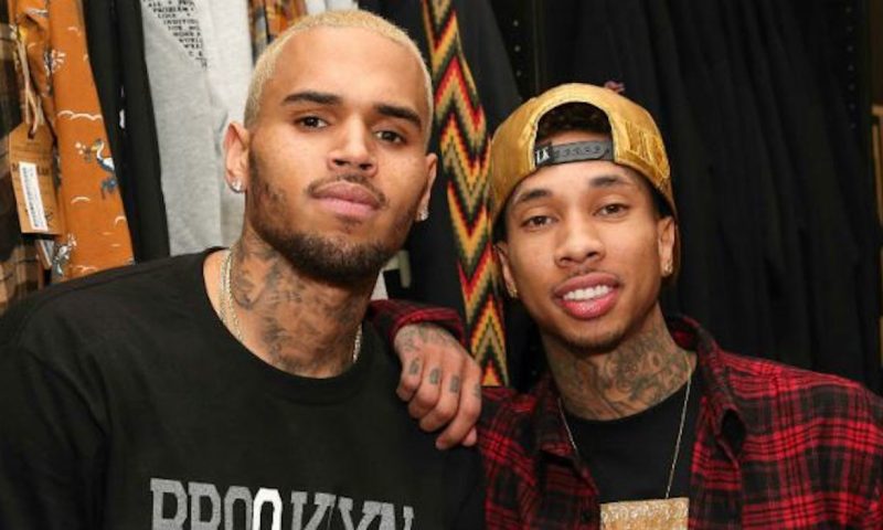 Chris Brown and Tyga