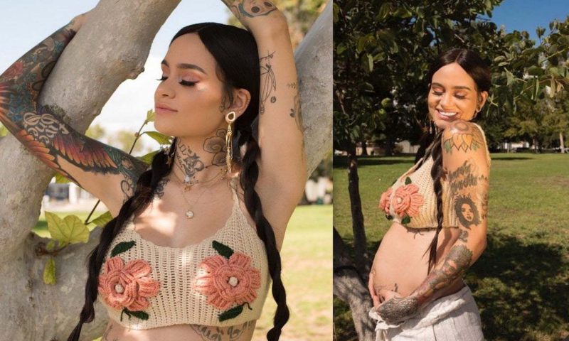 Kehlani baby bump photo