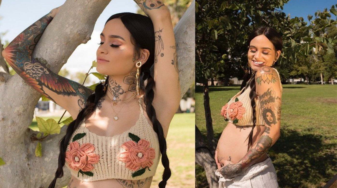 Kehlani baby bump photo