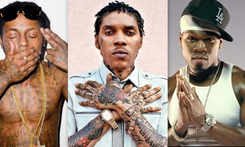 Lil Wayne Vybz Kartel 50 Cent