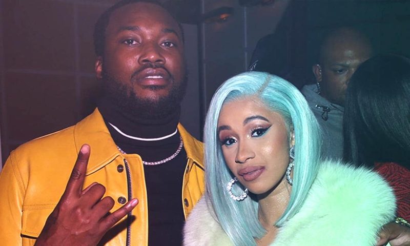 Meek Mill and Cardi B