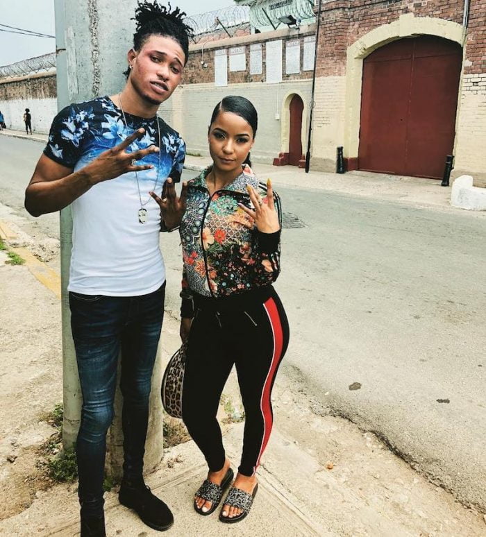 Vybz Kartel Smoking Hot Collaborator Ili Sanchea Visits Him In GP ...