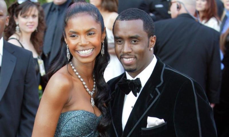 Diddy and Kim Porter