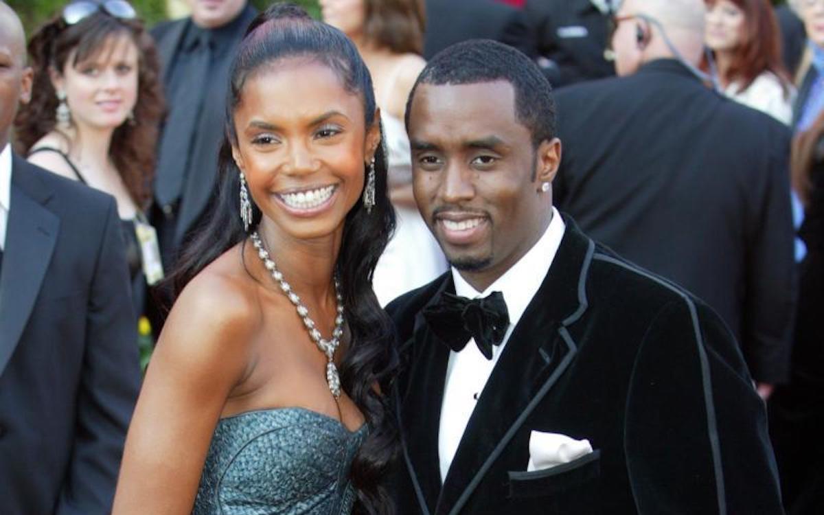 Diddy and Kim Porter