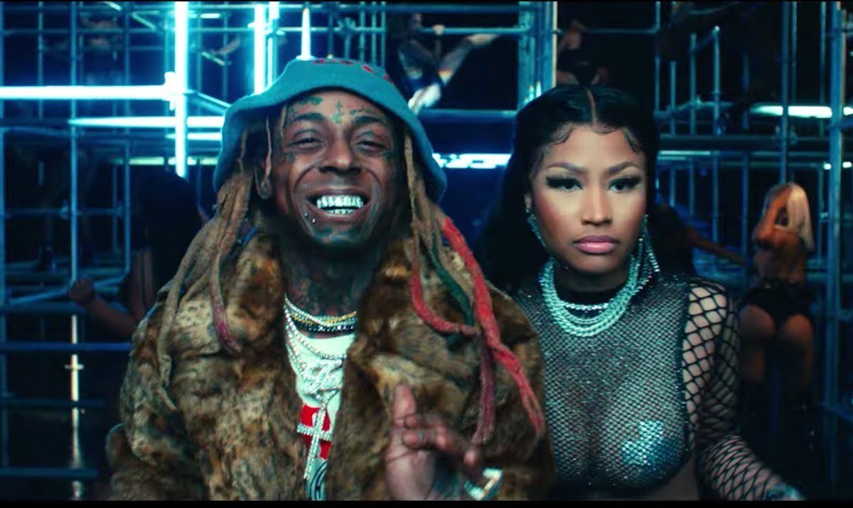 Nicki Minaj and Lil Wayne Links Up In "Good Form" Video.