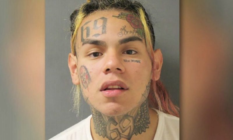 Tekashi 6ix9ine mugshot