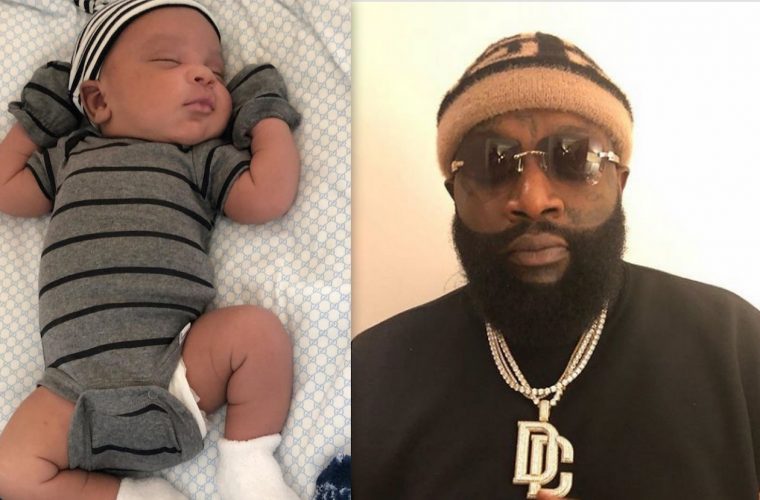 Rick Ross and his son Billion