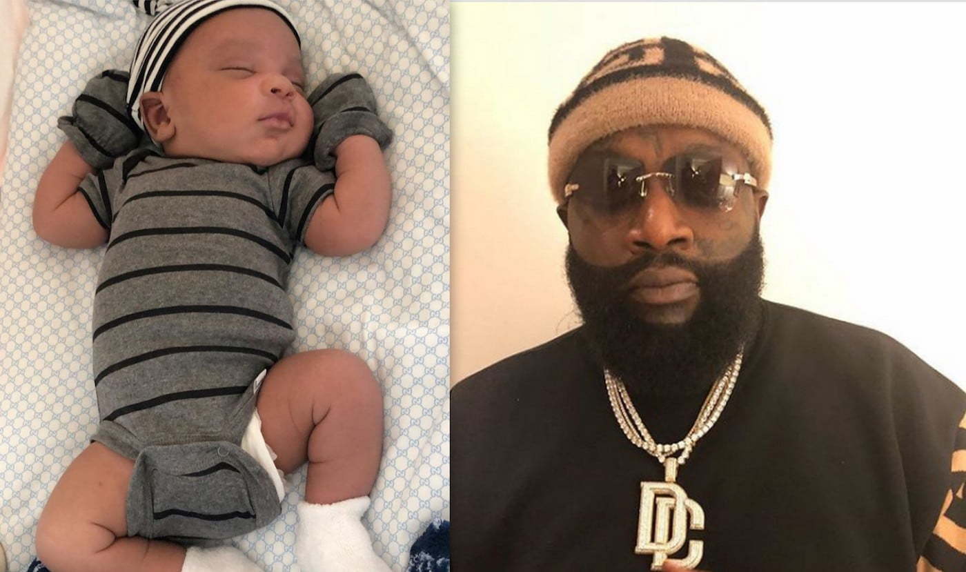 Rick Ross and his son Billion
