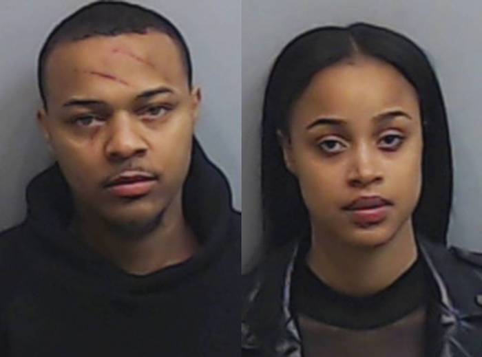 Bow Wow and Leslie Holden mugshots