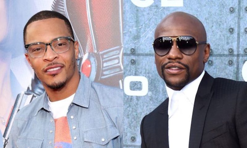 T.I. and Floyd Mayweather