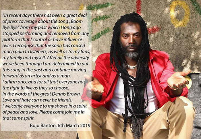 Buju Banton Permanently Ban 