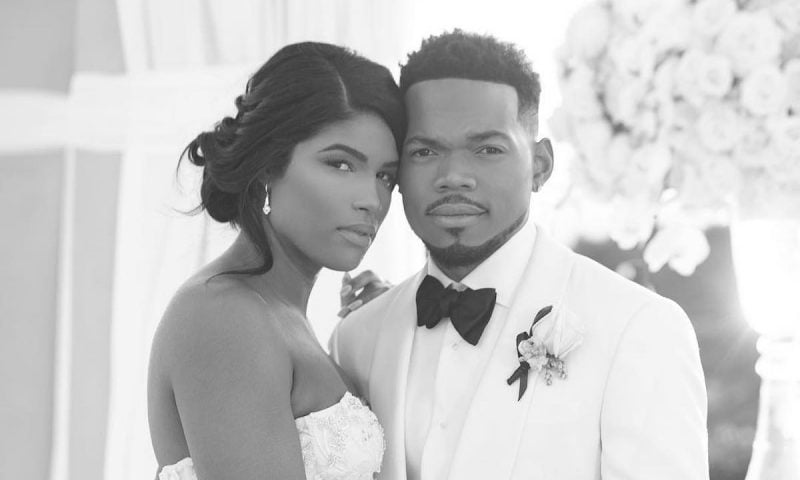 Chance The Rapper and Kirsten wedding