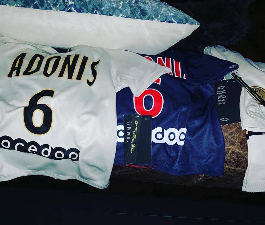 Drake Shares Photos Of His Son Adonis PSG Jersey Collection - Urban Islandz