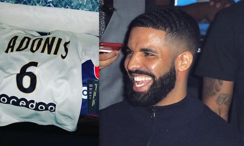 Drake son Adonis jersey