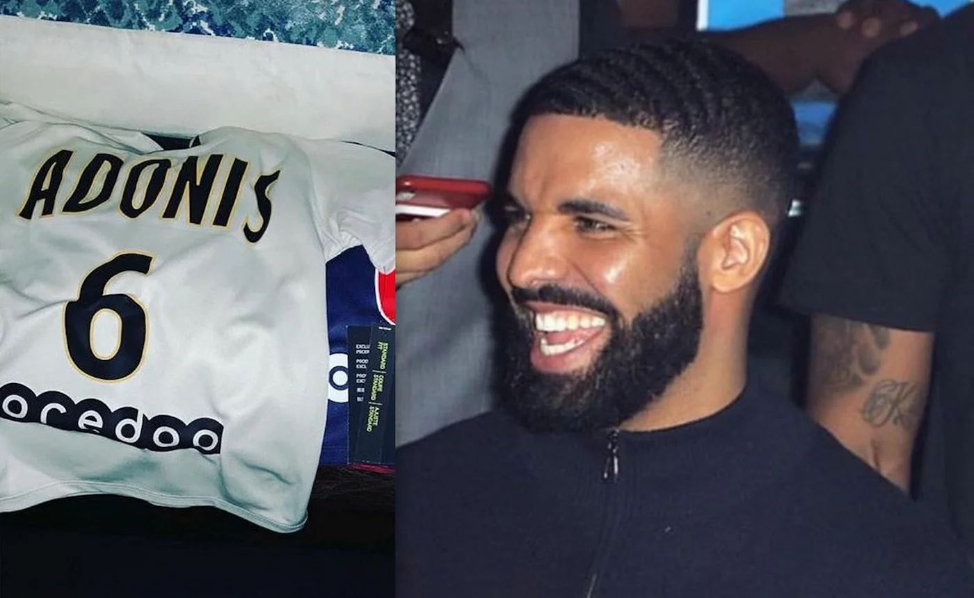 Drake son Adonis jersey